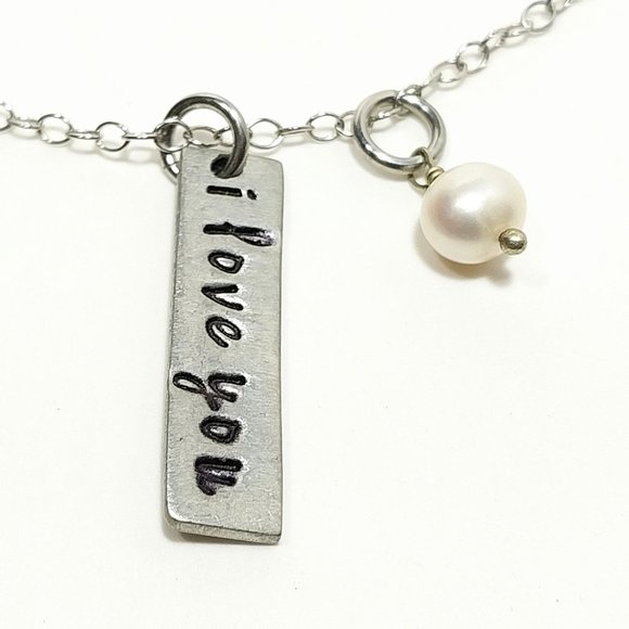 Never Forget How Much I Love You Necklace #1285 - Picture 3 of 7